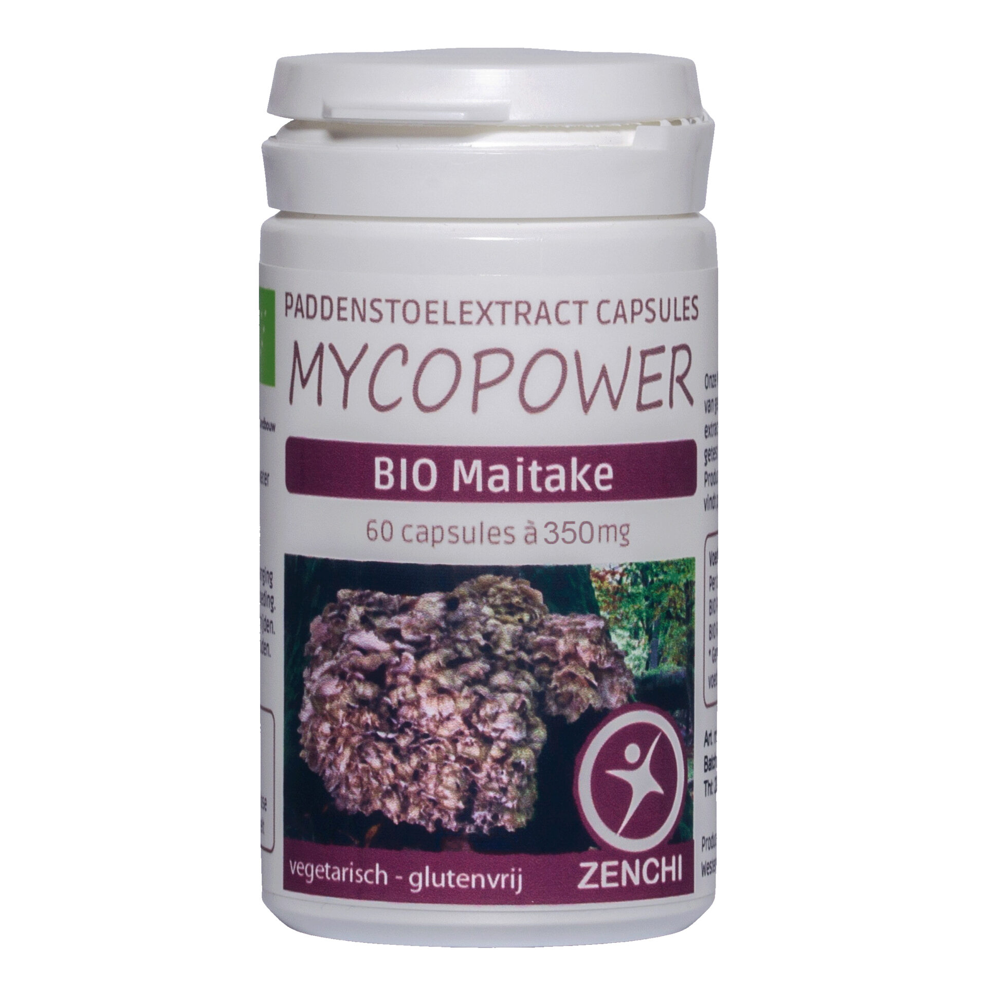 Mycopower BIO Maitake paddenstoelen extract capsules Mycopower